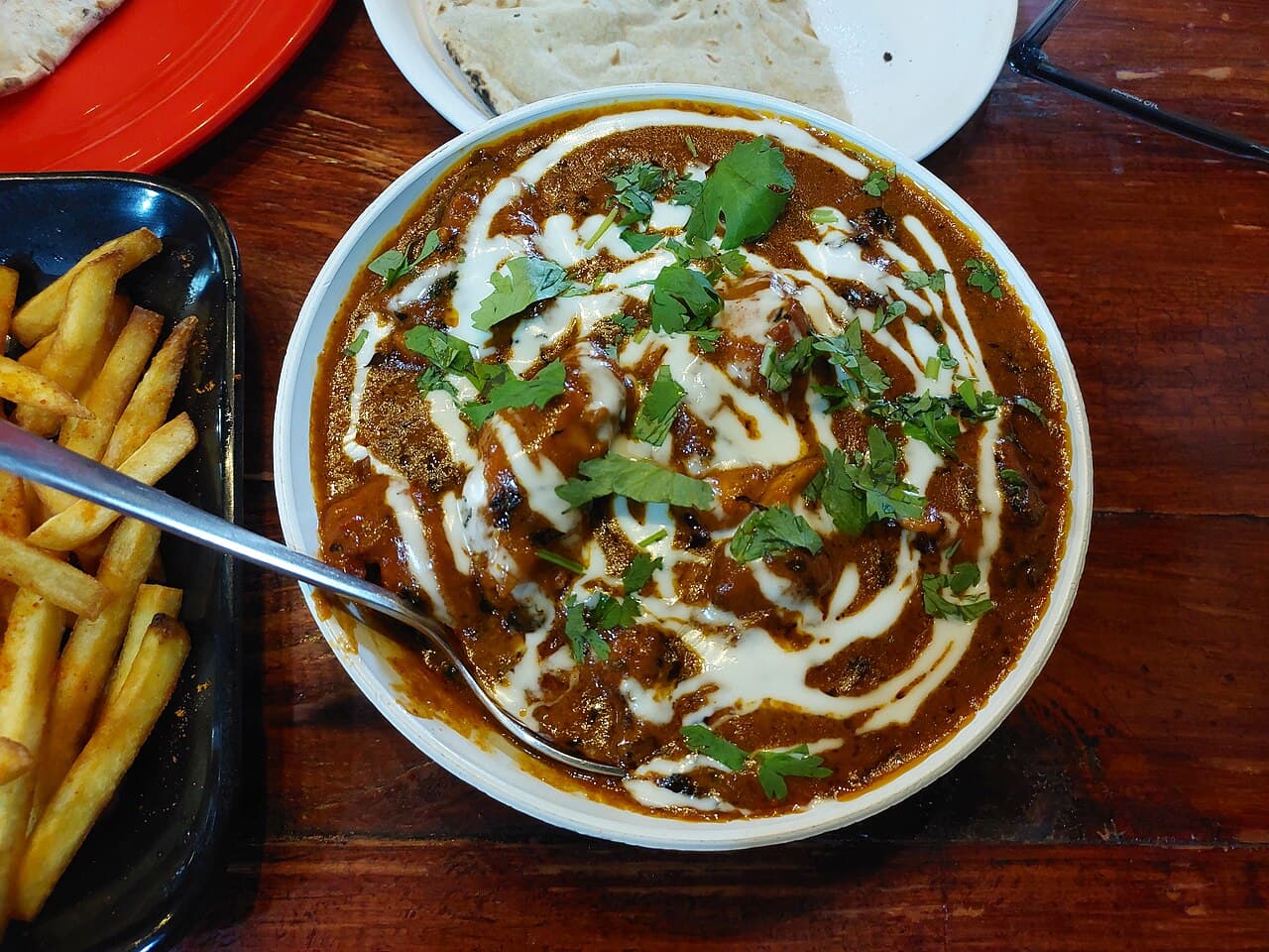 Source photograph of Butter chicken