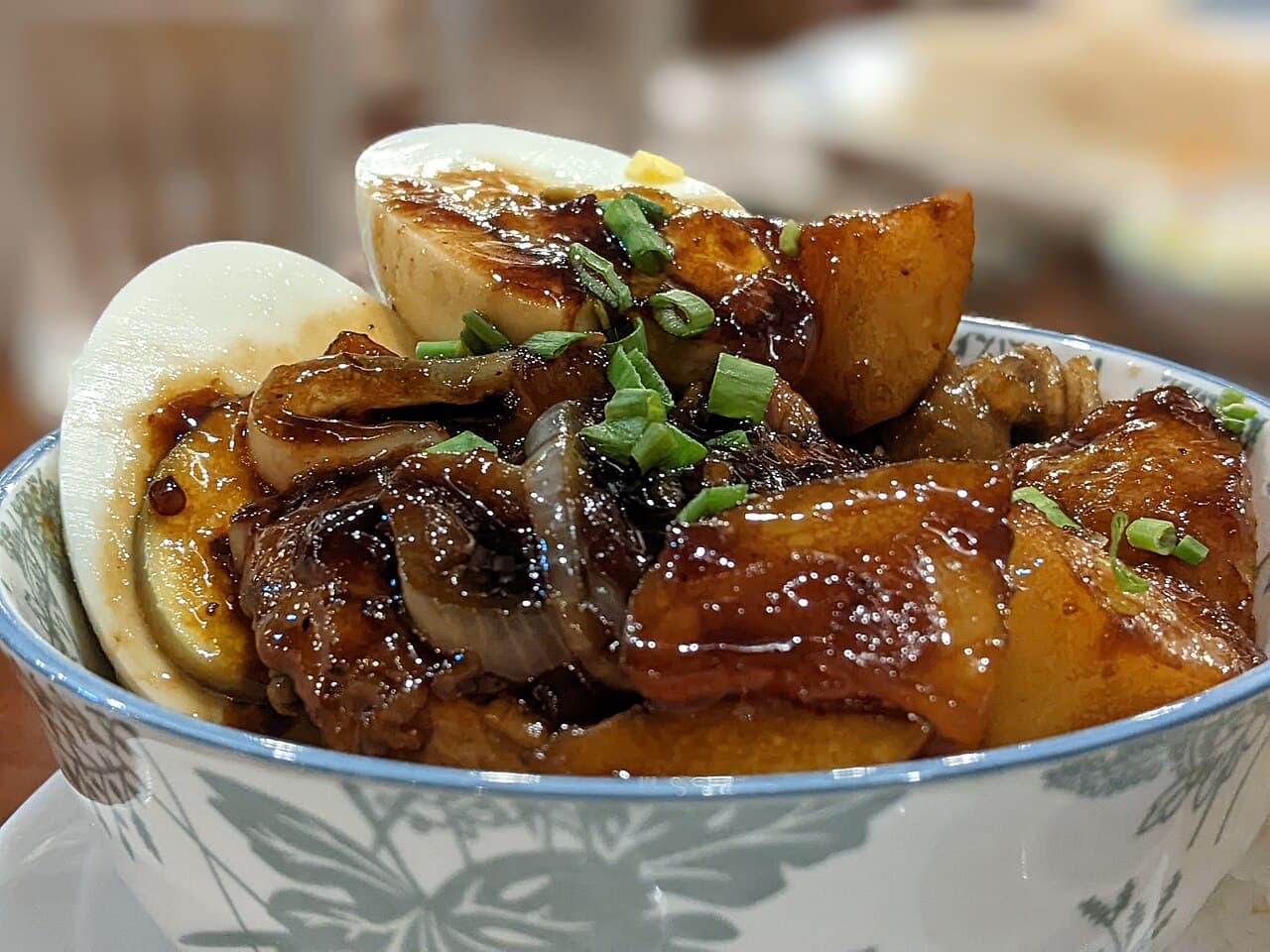 Source photograph of Chicken adobo