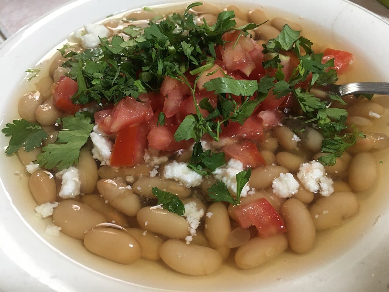 Source photograph of Frijoles de la olla
