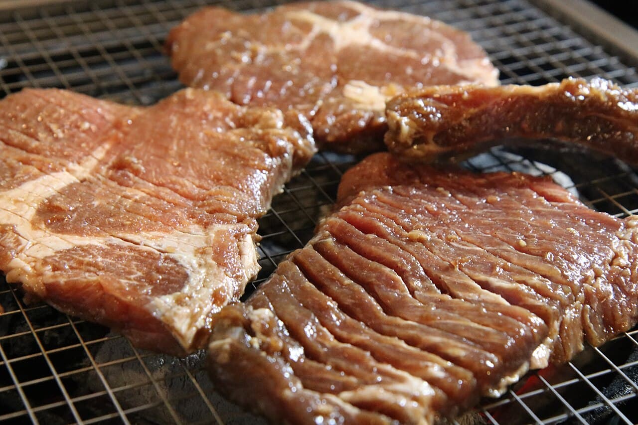 Source photograph of Galbi