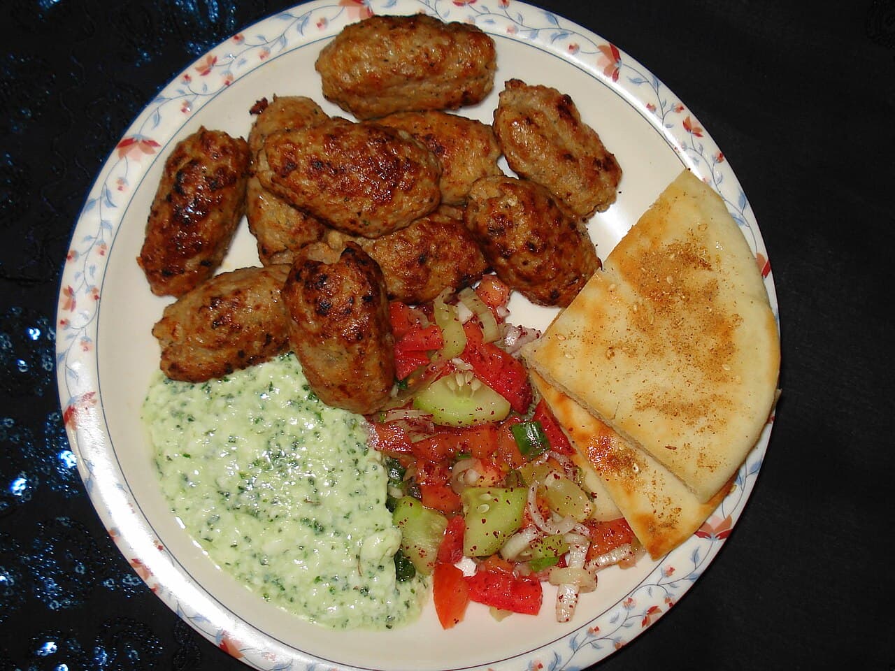 Source photograph of Kafta