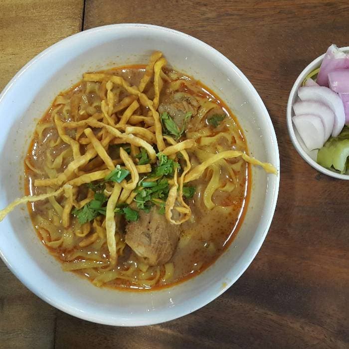 Source photograph of Khao soi
