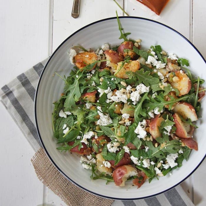 Source photograph of Spicy North African Potato Salad