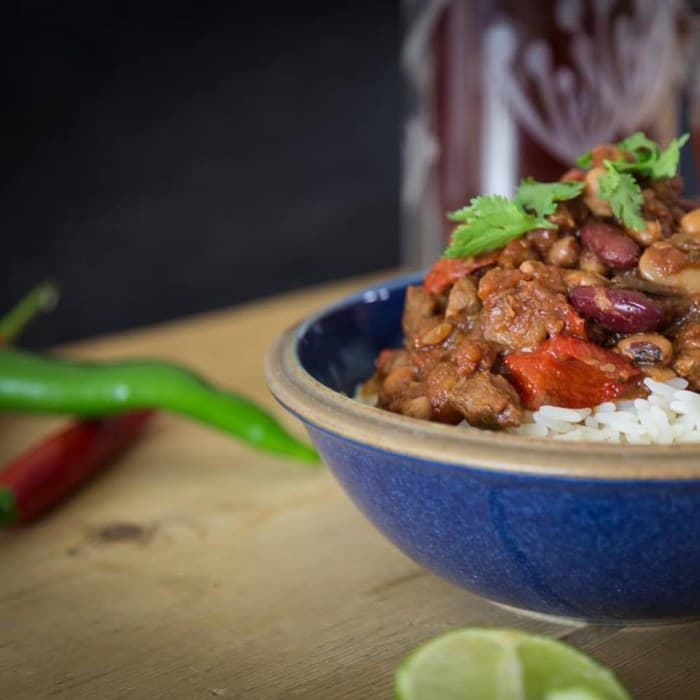Source photograph of Braised Beef Chilli