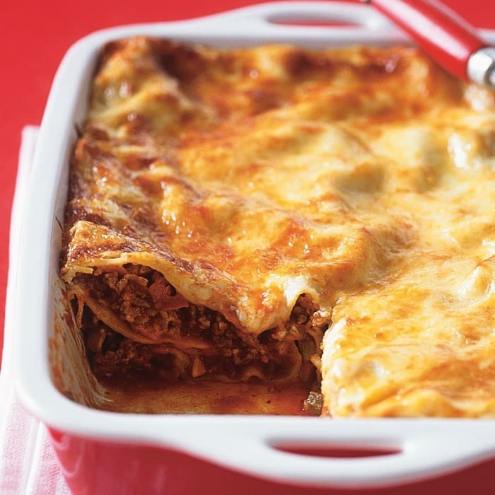 Source photograph of Lasagne