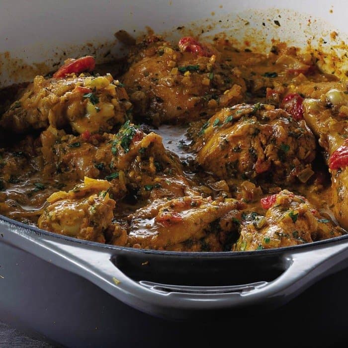 Source photograph of Nutty Chicken Curry
