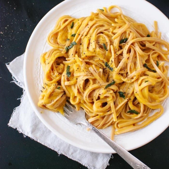 Source photograph of Squash linguine