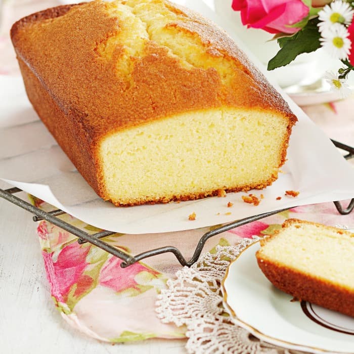 Source photograph of Madeira Cake
