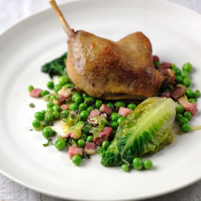 Source photograph of Duck Confit