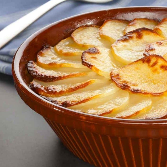 Source photograph of Boulangère Potatoes