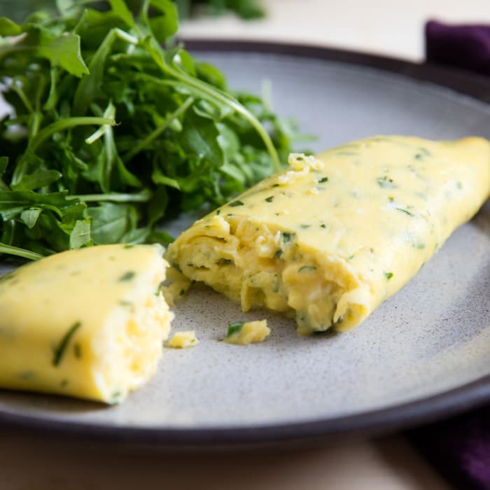 Source photograph of French Omelette