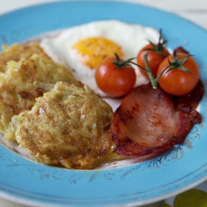 Source photograph of Boxty Breakfast