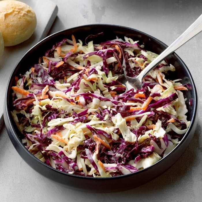 Source photograph of Tangy cabbage slaw