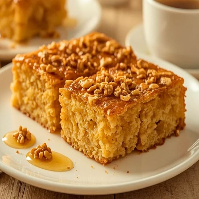 Source photograph of Shendetlie Honey and Nut Cake