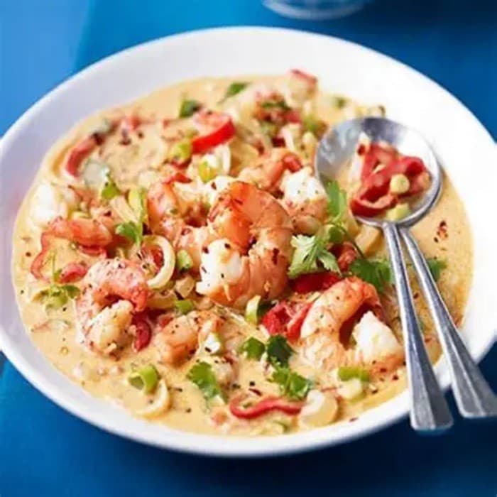 Source photograph of Bahia-style Moqueca prawn stew