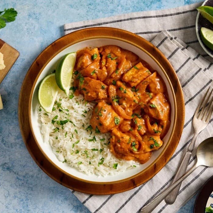 Source photograph of Pollo en Salsa
